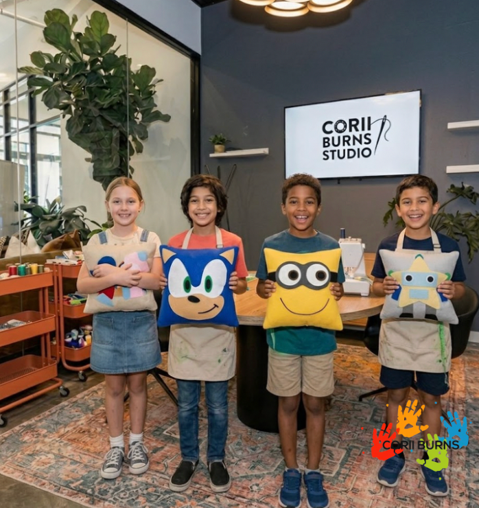 Kids Sewing Workshop: Pillow Making Workshop (Ages 9–15)