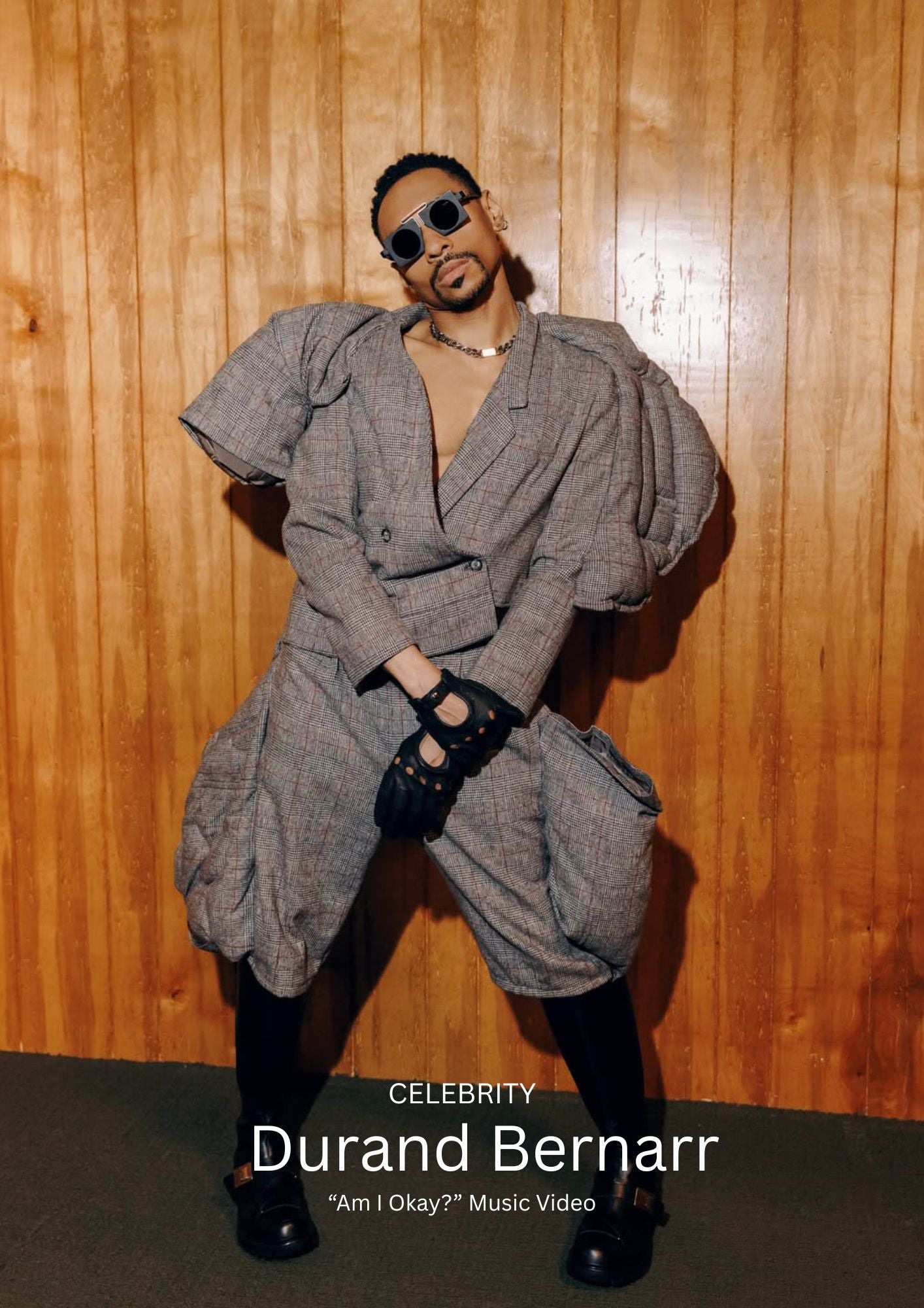 Durand Bernarr Am I Okay Music Video Outfit by Corii Burns