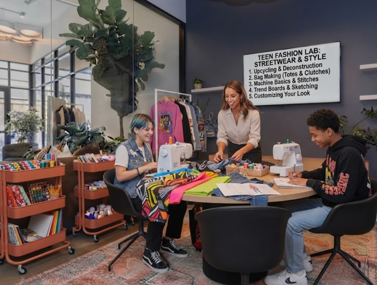 Private Teen Sewing Class