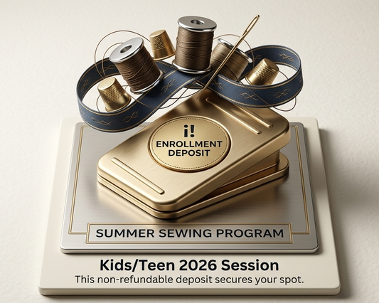 kids summer sewing class